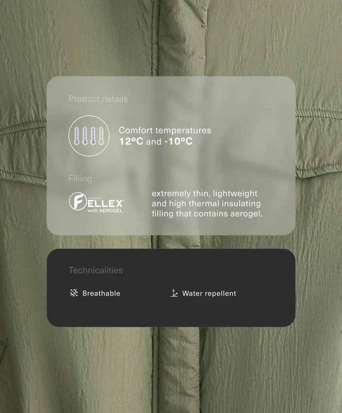 Αδιάβροχο μπουφάν Fellex® Aerogel Balloon Αδιάβροχο μπουφάν Fellex® Aerogel Balloon