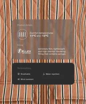 Αδιάβροχο μπουφάν με επένδυση Fellex® Aerogel