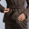 Αδιάβροχο μπουφάν σκι Primaloft® με εξαιρετικά στενή εφαρμογή