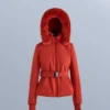 Αδιάβροχο μπουφάν σκι Primaloft® με εξαιρετικά στενή εφαρμογή