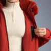 Αδιάβροχο μπουφάν σκι Primaloft® με εξαιρετικά στενή εφαρμογή