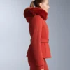 Αδιάβροχο μπουφάν σκι Primaloft® με εξαιρετικά στενή εφαρμογή