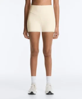 Comfortlux Hot Pants με ψηλή μέση 10 εκ. και διάτρητη λεπτομέρεια