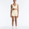 Comfortlux Hot Pants με ψηλή μέση 10 εκ. και διάτρητη λεπτομέρεια Comfortlux Hot Pants με ψηλή μέση 10 εκ. και διάτρητη λεπτομέρεια