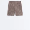 Comfortlux Hot Pants με ψηλή μέση και μήκος 10 cm σε καρό μοτίβο Comfortlux Hot Pants με ψηλή μέση και μήκος 10 cm σε καρό μοτίβο