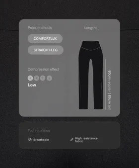 Comfortlux Παντελόνι εγκυμοσύνης ίσιο Comfortlux Παντελόνι εγκυμοσύνης ίσιο