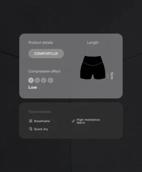 Comfortlux Παντελόνια με ψηλή μέση 5 cm