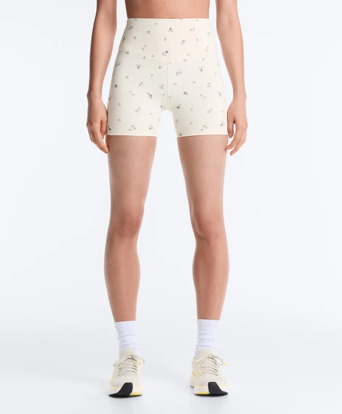 Evermove Παντελόνια ύψους 10 εκ. με floral print Evermove Παντελόνια ύψους 10 εκ. με floral print