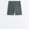 Evermove Παντελόνια ύψους 10 εκ. με floral print Evermove Παντελόνια ύψους 10 εκ. με floral print