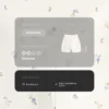 Evermove Παντελόνια ύψους 10 εκ. με floral print Evermove Παντελόνια ύψους 10 εκ. με floral print