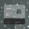 Evermove Παντελόνια ύψους 10 εκ. με floral print Evermove Παντελόνια ύψους 10 εκ. με floral print