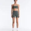 Evermove Παντελόνια ύψους 10 εκ. με floral print Evermove Παντελόνια ύψους 10 εκ. με floral print