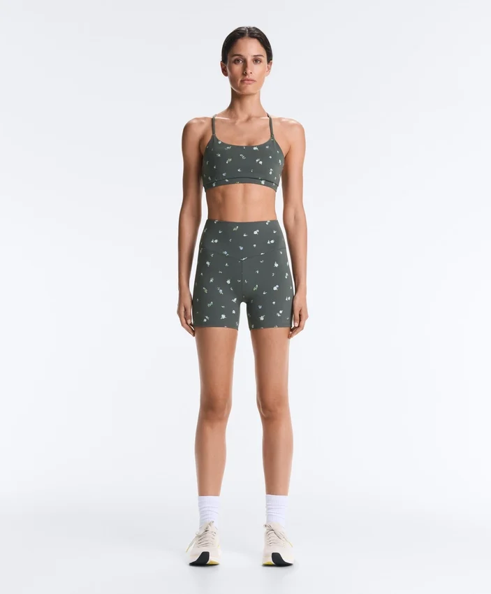 Evermove Παντελόνια ύψους 10 εκ. με floral print Evermove Παντελόνια ύψους 10 εκ. με floral print