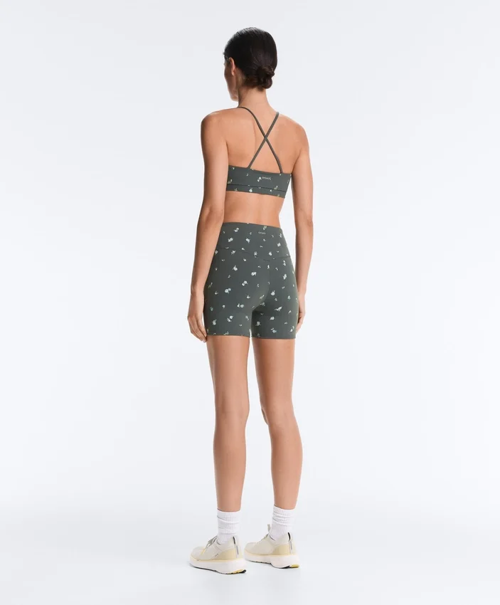 Evermove Παντελόνια ύψους 10 εκ. με floral print Evermove Παντελόνια ύψους 10 εκ. με floral print