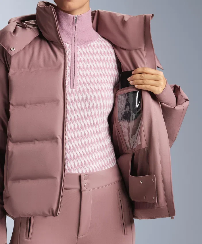 Μπουφάν Minardi Piume Ski, αδιάβροχο, 80% πούπουλο και 20% φτερά Μπουφάν Minardi Piume Ski, αδιάβροχο, 80% πούπουλο και 20% φτερά