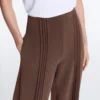 Παντελόνι με ίσια γραμμή, από Modal Soft Touch και με πιέτες Παντελόνι με ίσια γραμμή, από Modal Soft Touch και με πιέτες