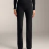 Παντελόνια bootcut χωρίς ραφές, με πολύ ψηλή μέση και εξαιρετικά ζεστό