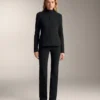 Παντελόνια bootcut χωρίς ραφές, με πολύ ψηλή μέση και εξαιρετικά ζεστό