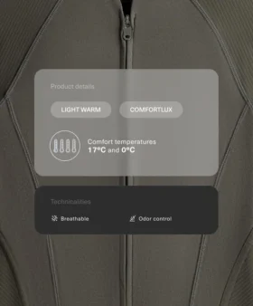 Τεχνικό μπουφάν Comfortlux Rib