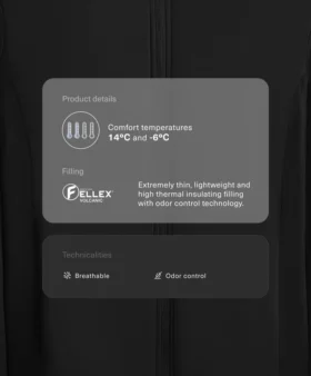Τεχνικό μπουφάν Fellex® Volcanic με επένδυση